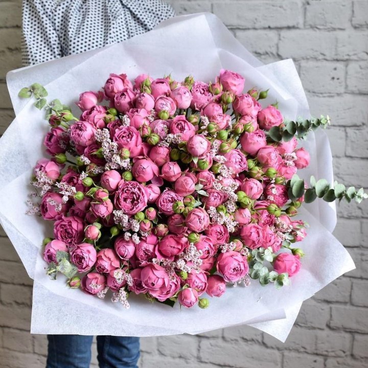 51 кустовая роза в Южно-Сахалинске